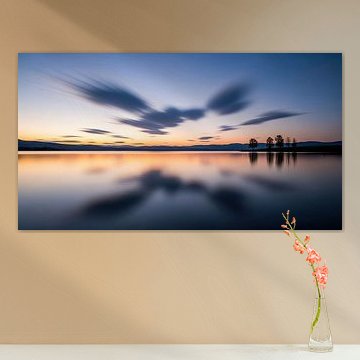 L'eau de soie : Mouvement du coucher de soleil