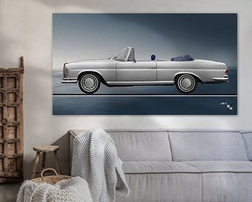 Mercedes-Benz W 111 Cabriolet open-top in original colour