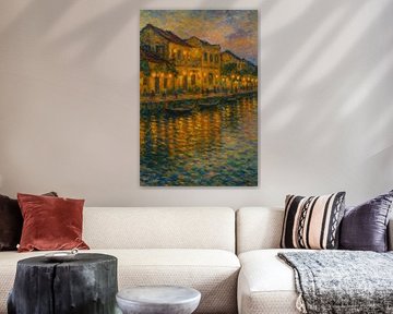 Reflets de lanternes à Hoi An - Le Vietnam dans l'éclat du soir