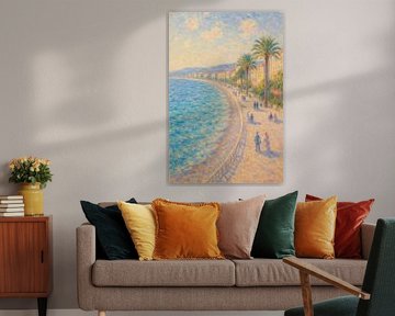 Impressionist Nice Promenade – Light on the Côte d’Azur by Travel Shop