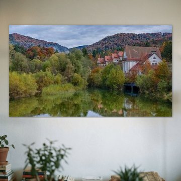 Herbstrost am Wiestalstausee - Heiligenstein