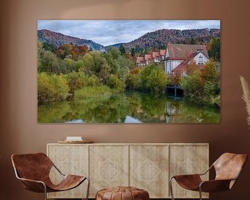 Rouille d'automne à Wiestalstausee - Heiligenstein sur Teun Ruijters