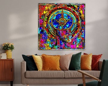 La sainteté dans l'abstraction fractale