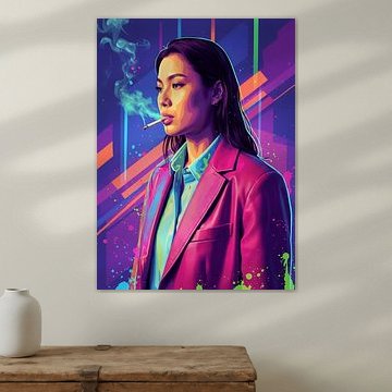 Smoke & Silence Neo Pop Expression in elektrische kleuren