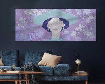 Femme en état de méditation