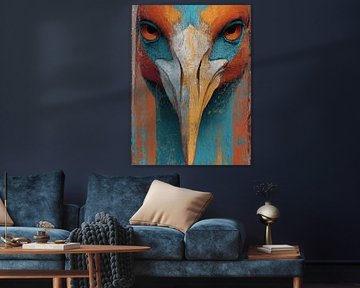 Oiseau du ciel brûlant sur Yaya's
