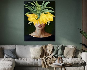 Yellow Mood sur Marja van den Hurk