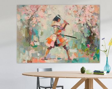 Dynamic samurai in action by Niklas Maximilian