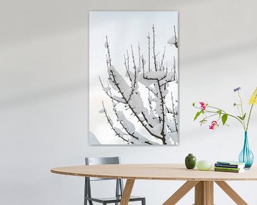 Minimalist Winter Landscape by Xulé Bogers