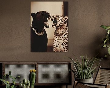 Rugissement de la panthère et du léopard