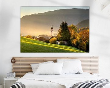 Castelrotto in South Tyrol in the Dolomites