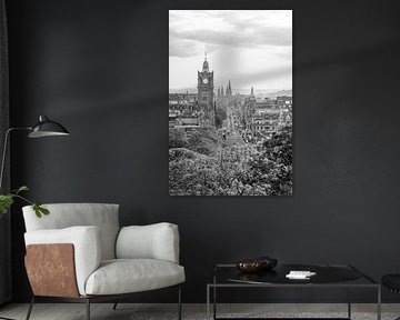 Edinburgh in Schwarz-Weiß von Oliver Preuß