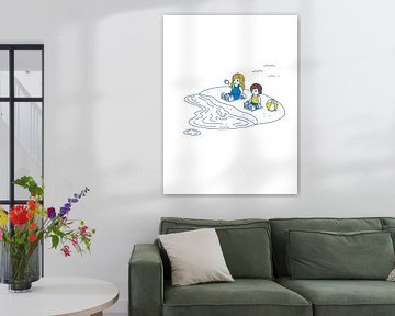 Summer Vibes in einer Pfütze von Ridho Gustiawan