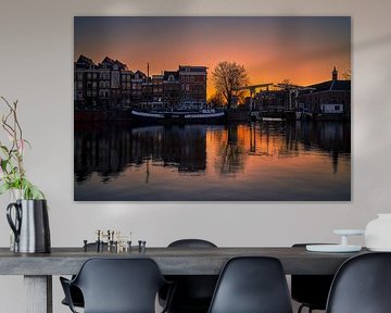 Blick auf die Walter-Süskind-Brücke in Amsterdam, 2020