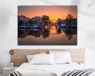 Blick auf die Walter-Süskind-Brücke in Amsterdam, 2019