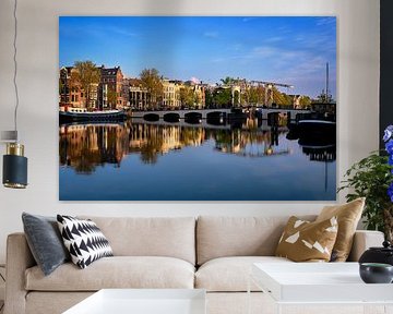 Vue du pont Skinny à Amsterdam, 2019 sur Amsterdam.Photos