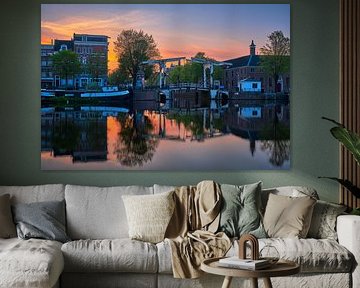 Blick auf die Walter-Süskind-Brücke in Amsterdam, 2019