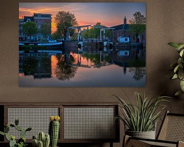 Blick auf die Walter-Süskind-Brücke in Amsterdam, 2019