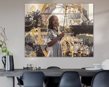 Under the umbrella by Emiel de Lange