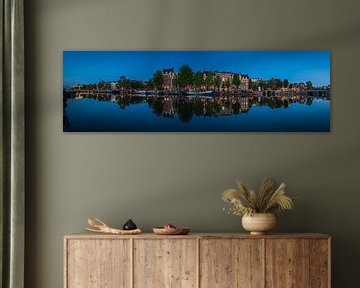 Panorama de la rivière Amstel à Amsterdam, 2020 sur Amsterdam.Photos