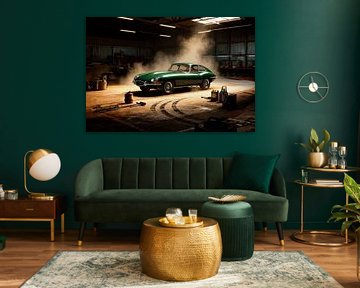 1960 Jaguar Type E Racing: A Classic in Motion by Jan Keteleer