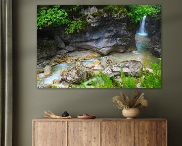 The veins of the mountains ⛰️ Where water and stone merge - pure power, life and tranquillity at the same time. by Miriam Schwarzfischer Fotografie