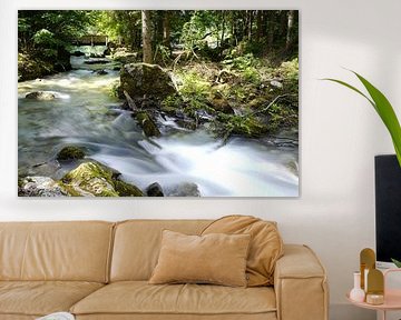 The veins of the mountains ⛰️ Where water and stone merge - pure power, life and tranquillity at the same time. by Miriam Schwarzfischer Fotografie