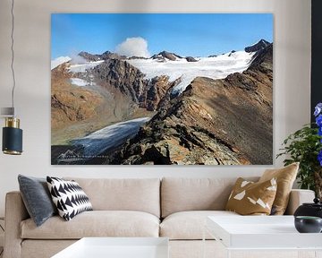 Dreamlike mountain landscape