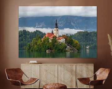 Assumption of Virgin Mary Church in Lake Bled