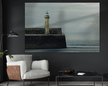 Phare de Binic France sur Rob van der Teen