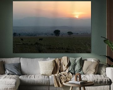 Timeless landscape - Where Kidepo touches the sky by Rick Massar