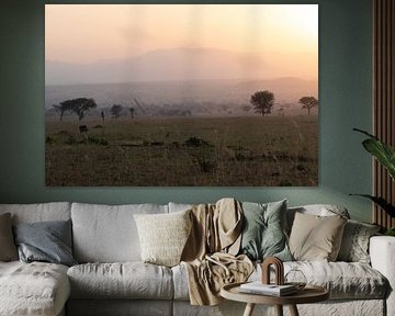 When the sun sinks - Silence over the plains of Kidepo by Rick Massar