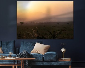 Between savannah and sky - South Sudan's mountains in sight by Rick Massar