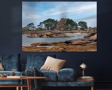 Côte de Granit Rose (Rosenfelsen) von Rob van der Teen