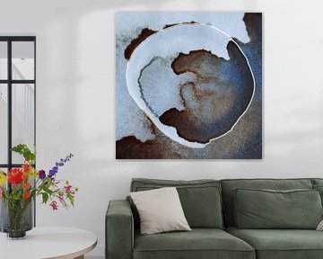 ECHO AQUA MINERAL 987 - Soft Cool Mist Echo Hintergrund von Saskia Mensink PRINTS