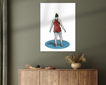 Paddle bathing on Ameland - 2 by Ellen Wels