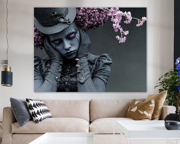 Le chapeau à fleurs des temps oubliés