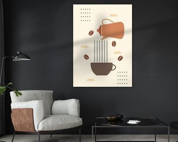 Kaffee-Geometrien von Ratna Mutia Dewi