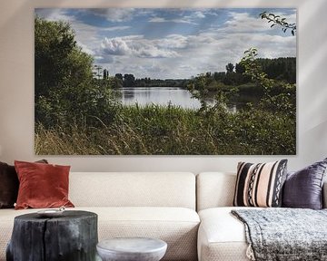 Sommerlandschaft an der Schelde, Belgien von Imladris Images