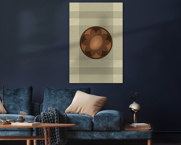 Levensbrood op een bord