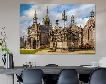 Paroisse clôturée près de Lampaul-Guimiliau, Bretagne sur Christian Müringer