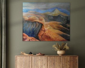 Schatten und Höhe - Tanz der Berge und Wasserfälle