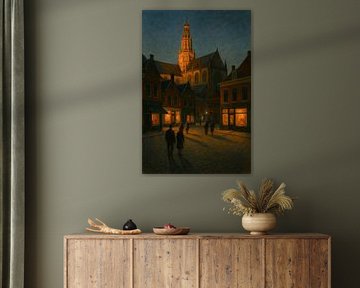 Haarlem Evening Glow by Travel Shop