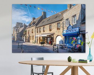 Creperie in der Altstadt von Roscoff, Bretagne von Christian Müringer