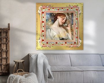 S.F. Version remastérisée de Sea Echoes par Frederic Leighton. sur Silver Fox Art Decor