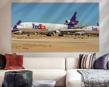 Former FedEx McDonnell Douglas DC-10.