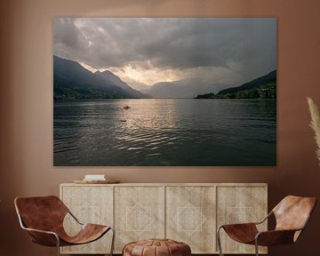 Lake Sarmer - Switzerland by Bart van den Dikkenberg