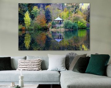 Waldsee Freiburg in autumn by Patrick Lohmüller