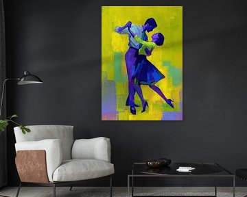 Tanzen in die lebendige Nacht von Wunderbare Kunst