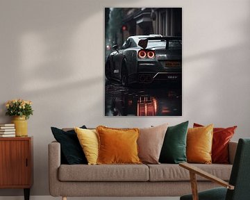 Nissan GT-R Reflectie van John Dan